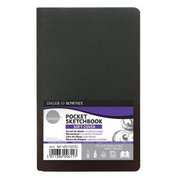 Szkicownik Daler Rowney simply soft cover 8.9x14cm 100g 24ark - sklep