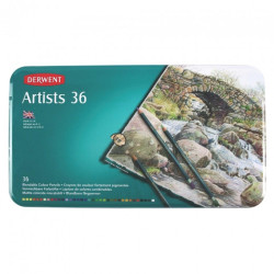 Derwent art crayons set of 36 colors