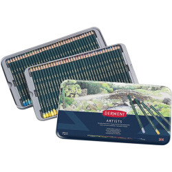 Derwent artists set of art crayons 72 colors