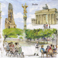 Serwetka do decoupage 30-IHR L466200 Berlin - sklep plastyczny - szał