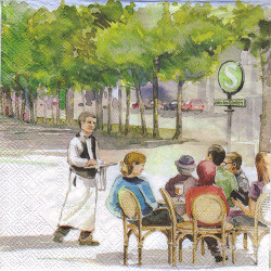 Decoupage Napkin 30-IHR L466200 Berlin - szal art - sklep plastyczny
