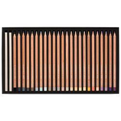 Caran d'ache luminance 6901 zestaw 76 rysunkowych kredek - sklep plast