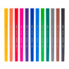 Bruynzeel fineliners brush pen zestaw 12 sztuk - sklep plastyczny - sz