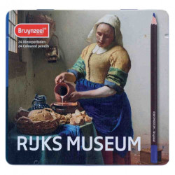 Bruynzeel vermeer milker set of 24 colored pencils