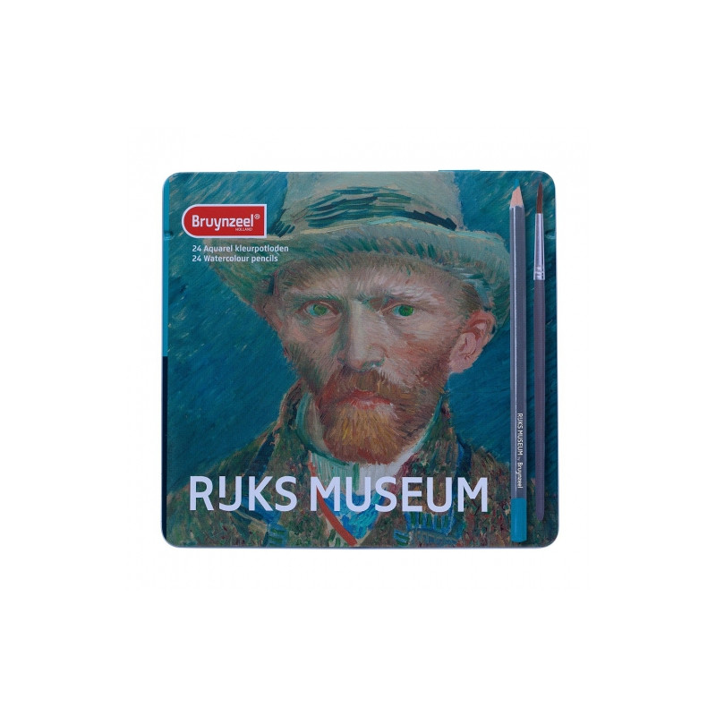 Bruynzeel museum van gogh autoportret zestaw 24 akwarelowych kredek -