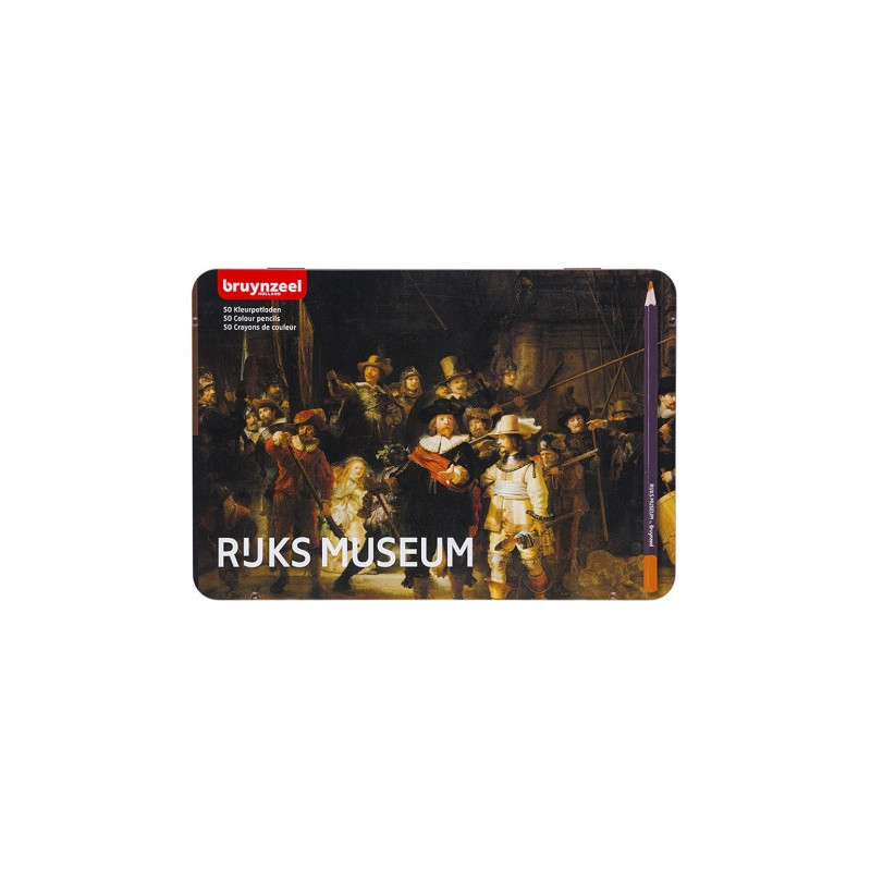 Bruynzeel museum rembrandt straż nocna zestaw 50 kredek 5700M50 - skle