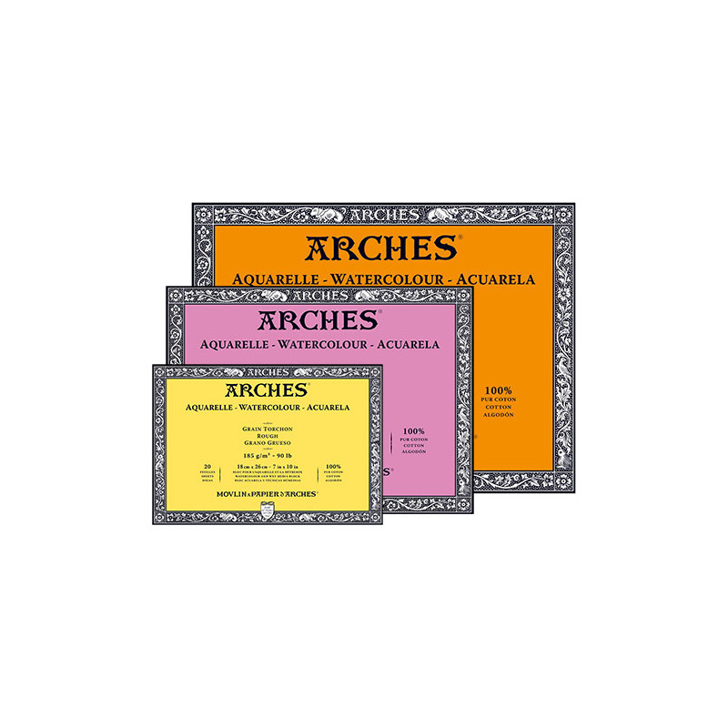 Blok Arches akwarelowy 185g 20ark