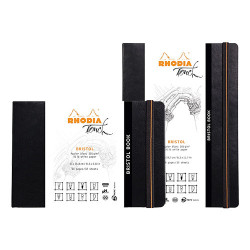 Szkicownik Rhodia bristol book with eraser 205g 32 sheets