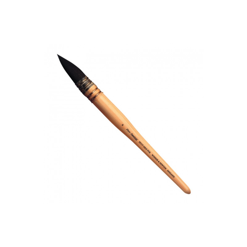 Winsor&Newton pędzle naturalne okrągłe pure squirrel - sklep plastyczn