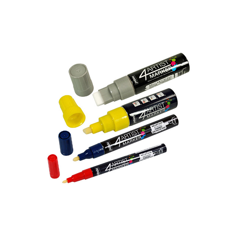 4Artist Pebeo oil pen - szal art - sklpe plastyczny