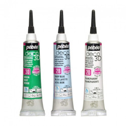 Paint Pebeo Deco Gloss Contour 3D 20ml - szal art - sklep plastyczny