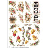Papier do decoupage A3 ITD 384 - sklep plastyczny - szał dla plastyków