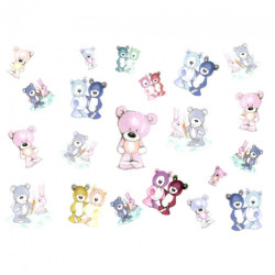Decoupage paper A3 ITD 0307 bears