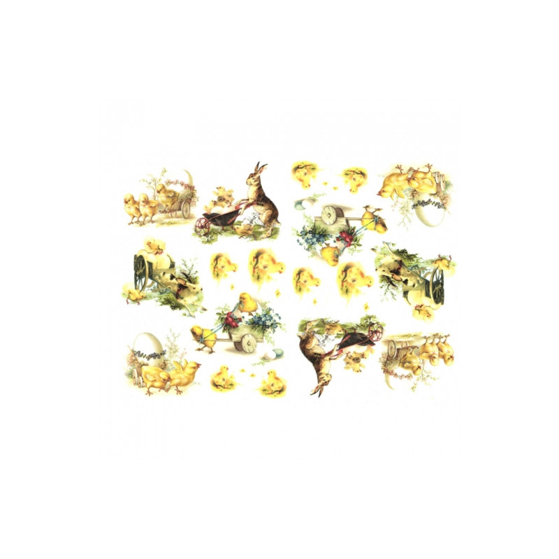 Rice decoupage paper A4 ITD R303 easter