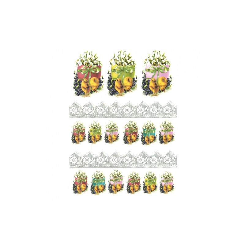 Rice decoupage paper A4 ITD R304 easter