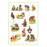 Papier ryżowy do decoupage A4 ITD R285 wielkanoc - sklep plastyczny -
