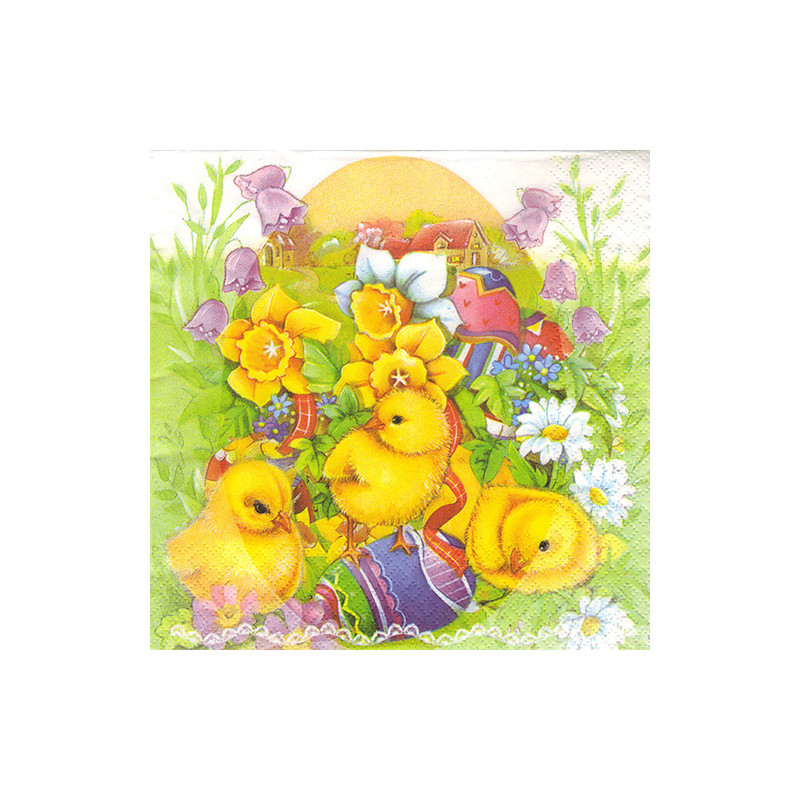 Serwetka do decoupage 29-SLWL 006101 Wielkanoc - sklep plastyczny - sz