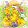Serwetka do decoupage 29-SLWL 006101 Wielkanoc - sklep plastyczny - sz