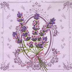 Serwetka do decoupage Daisy 2-004701 lawenda - sklep plastyczny - szał