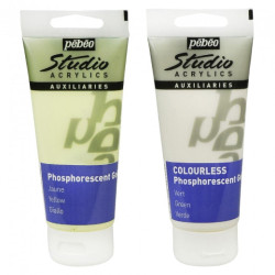 Pebeo studio acrylic paints phosphorescent 100ml