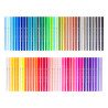 Bruynzeel fineliners brush pen zestaw 72 sztuki - sklep plastyczny - s