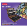 Derwent studio crayons 48 ​​pcs wooden box
