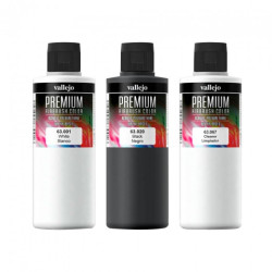 Vallejo premium rc-color farby wodne 200ml - sklep plastyczny - szał d