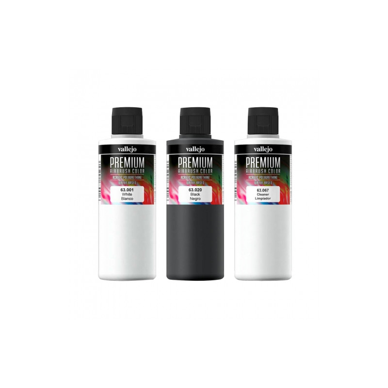 Vallejo premium rc-color farby wodne 200ml - sklep plastyczny - szał d