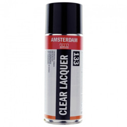 Talens amsterdam lakier bezbarwny błyszczący 133 spray 400ml - sklep p
