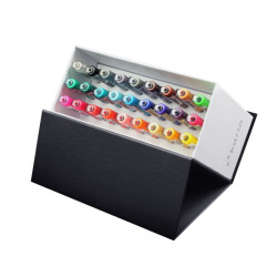 Karin brushmarker pro zestaw 26 markerów minibox - sklep plastyczny -