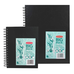 Derwent big book spiral sketchbook 110g 86ark - art store - sz