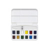 Winsor&Newton cotman brush pen 12 półkostek+pisak pędzelkowy - sklep p
