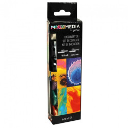Pebeo mixed media discovery set farby dekoracyjne 6x20ml - sklep plast
