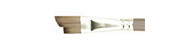 Renesans synthetic brushes flat and slanted series 1200FS