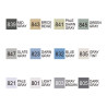 Kurecolor Twin WS Gray set of 12 markers - szal art - sklep plastyczny