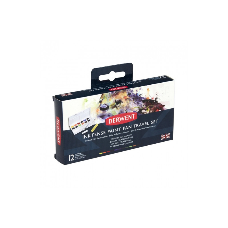 Derwent Inktense Paint Pan Set 1 12szt