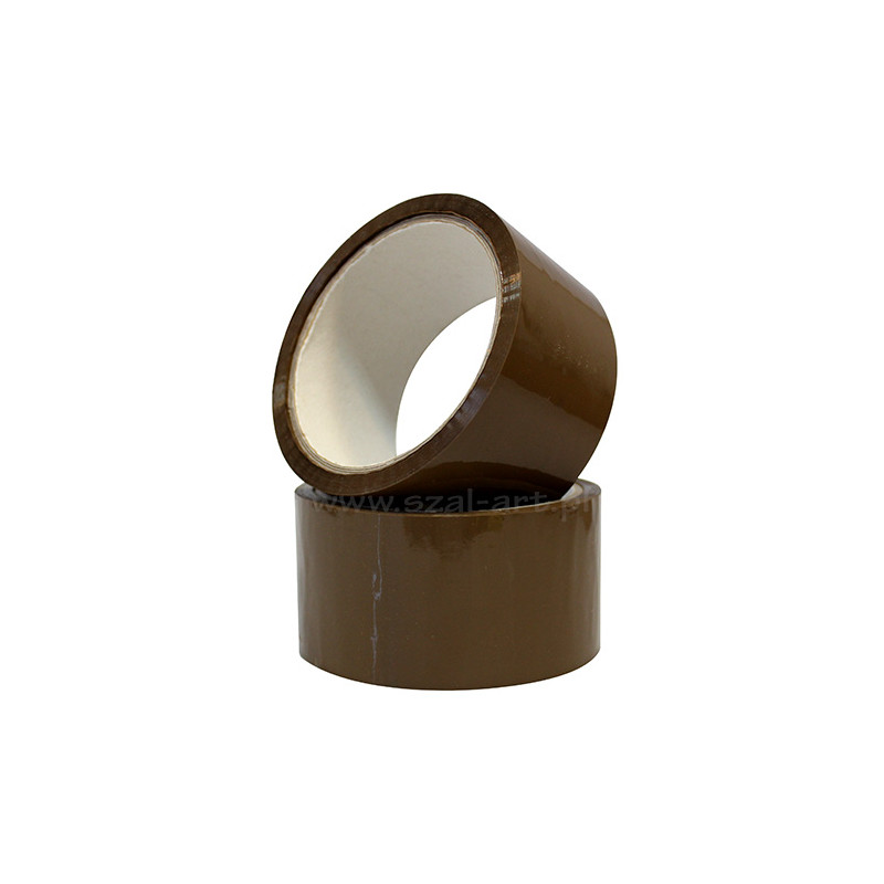 Taśma pakowa brązowa 48mm - sklep plastyczny - szał dla plastyków