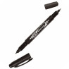 Tombow mono twin czarny pisak z dwoma końcówkami - sklep plastyczny -