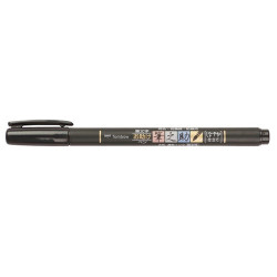 Tombow Fudenosuke black fountain pen soft tip- szal art - sklep plasty