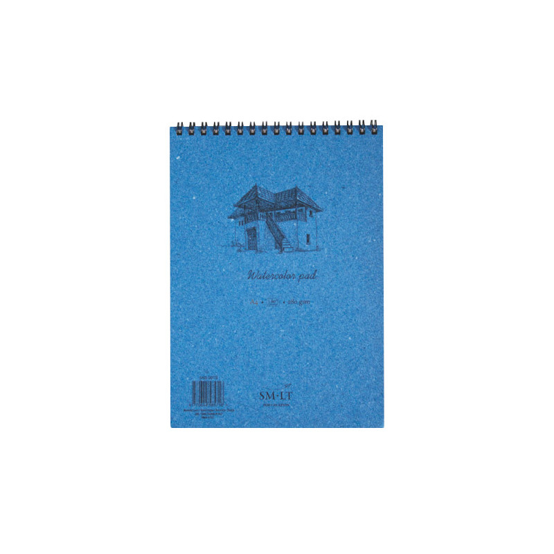 Blok SM-LT watercolor pad akwarelowy 280g spirala - sklep plastyczny -