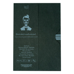 SM-LT sketch black pad in case A4 165g 30ark