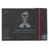 SM-LT sketch pad sewn with an elastic band A5 165g 18sheets