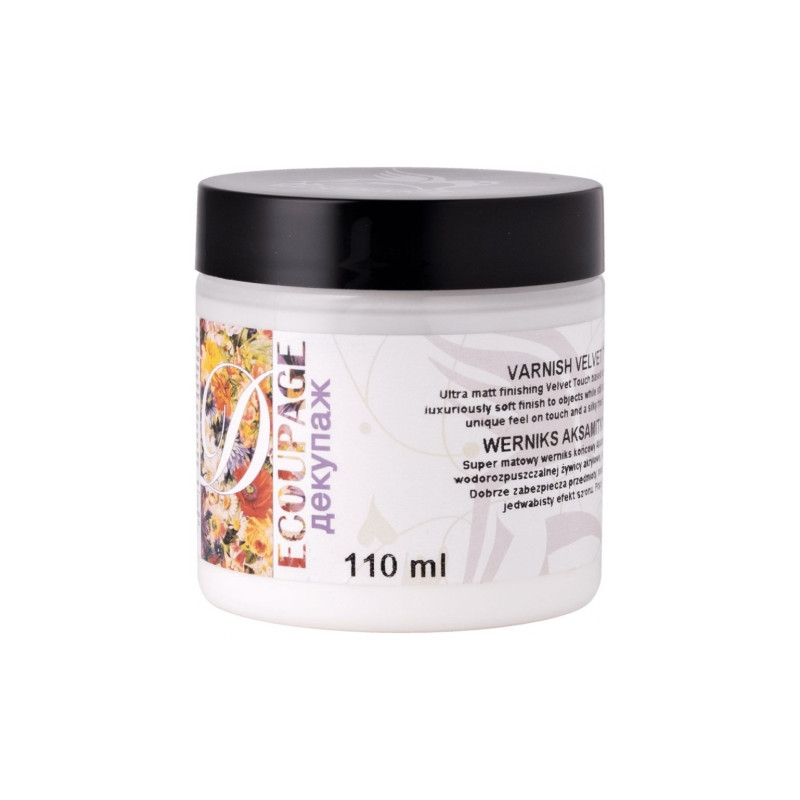 Renesans varnish with velvet touch and frost effect 110ml