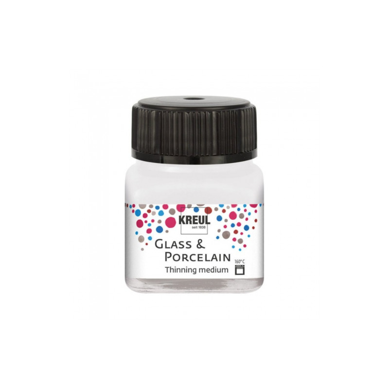 Kreul glass & porcelain medium painter thinner 20ml