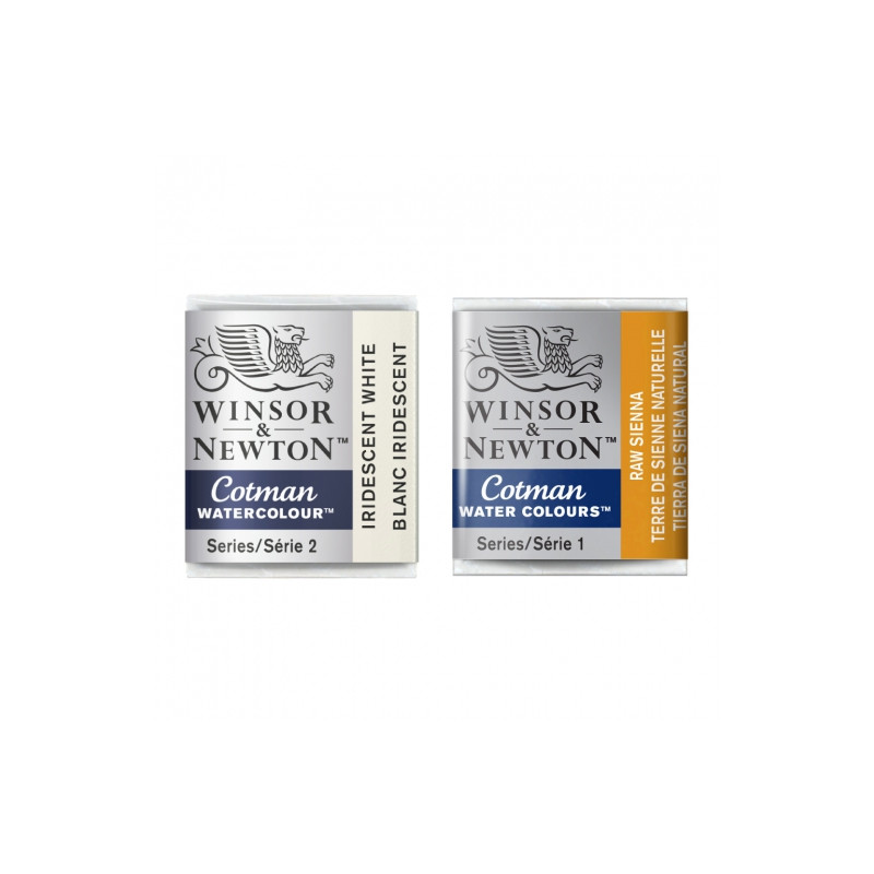 Winsor&Newton cotman watercolors in half-tones