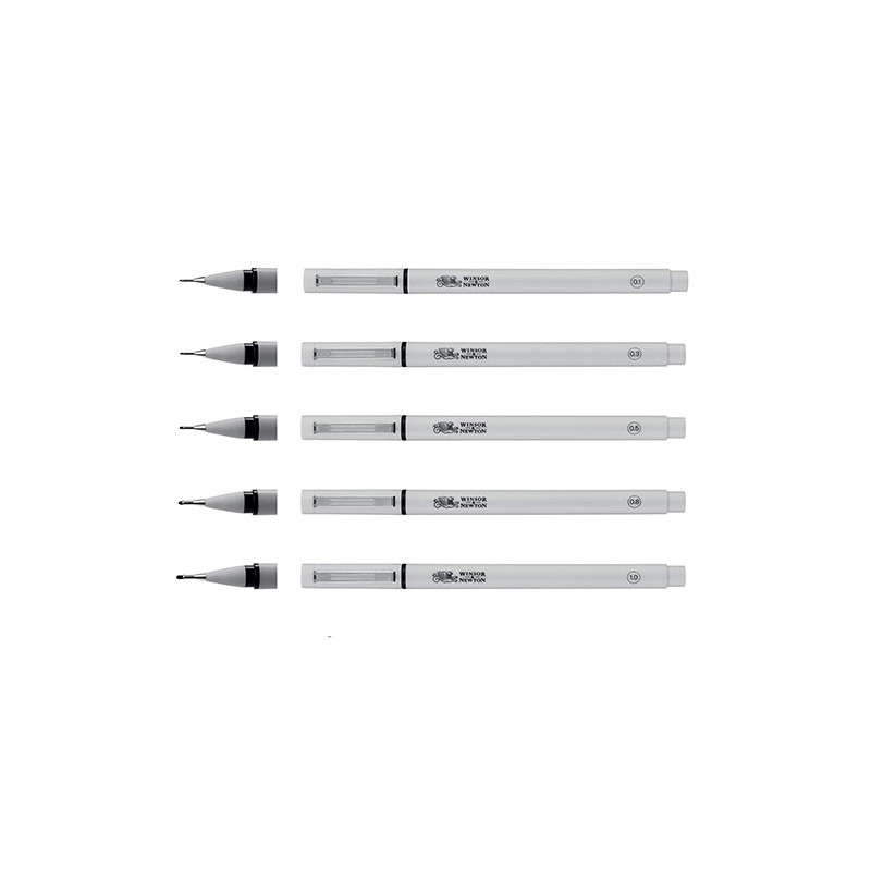 Winsor&Newton fineliner colored
