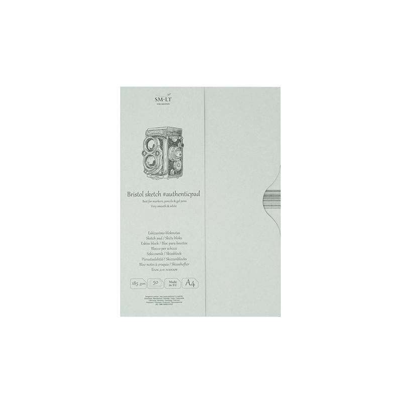 Sketchpad SM-LT bristol A4 185g 50ark case