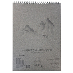 Szkicownik SM-LT calligraphy&lettering 100g 50ark spirala - sklep plas
