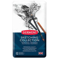 Derwent sketching collection zestaw 12 sztuk - sklep plastyczny - szał
