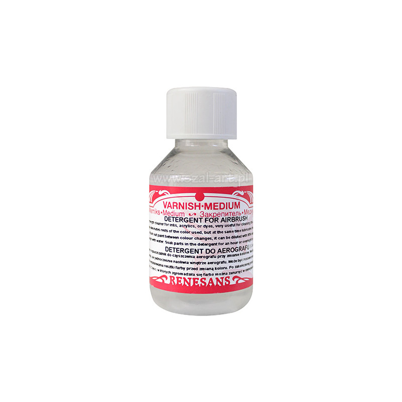 Renesans detergent do aerografu 100ml - sklep plastyczny - szał dla pl